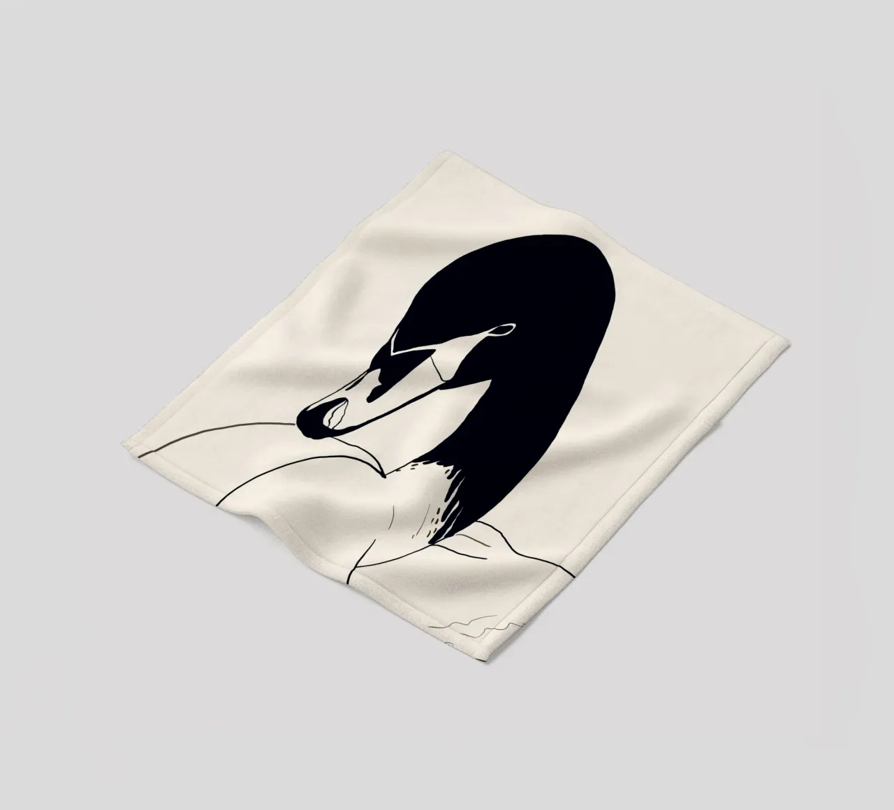 Cigno 2 coperta in pile da ThingDesign