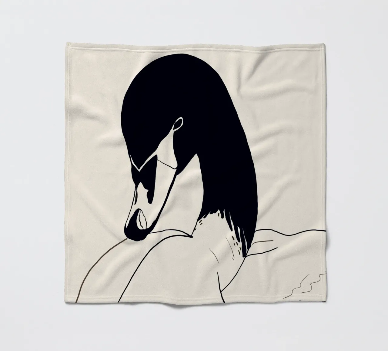 Cigno 2 coperta in pile da ThingDesign