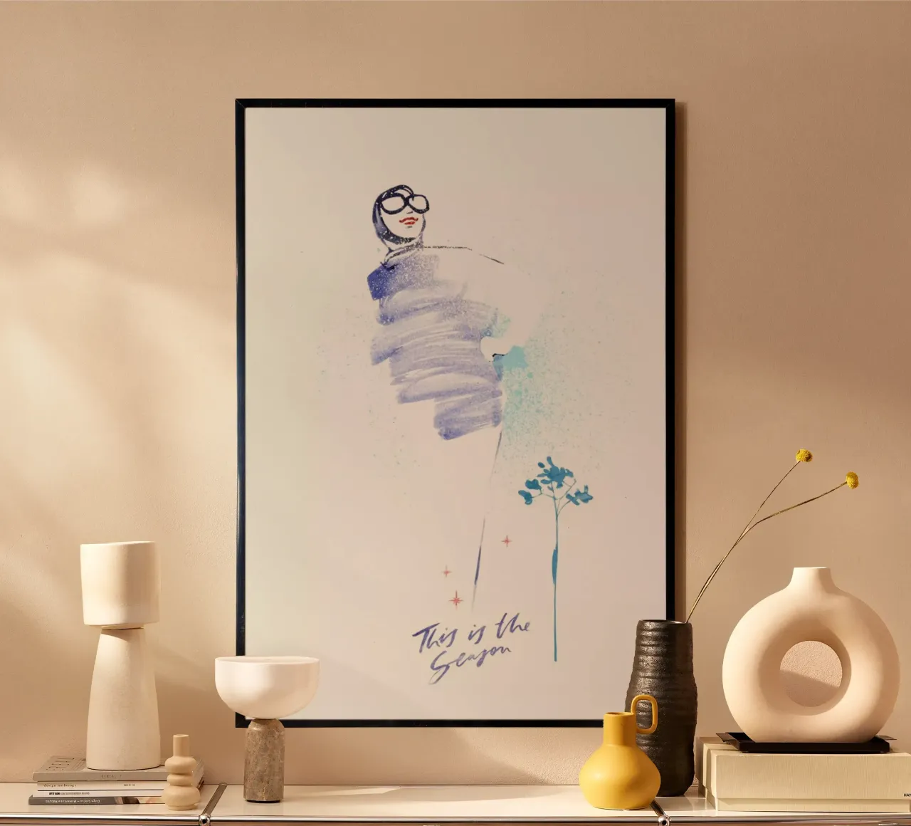Schneehase 2 poster da Anja Denz