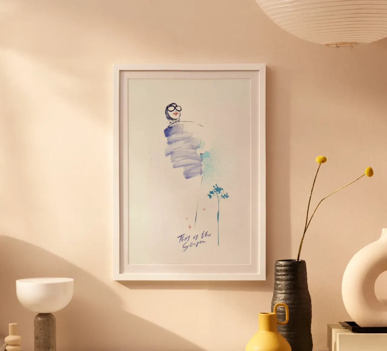 Schneehase 2 poster da Anja Denz