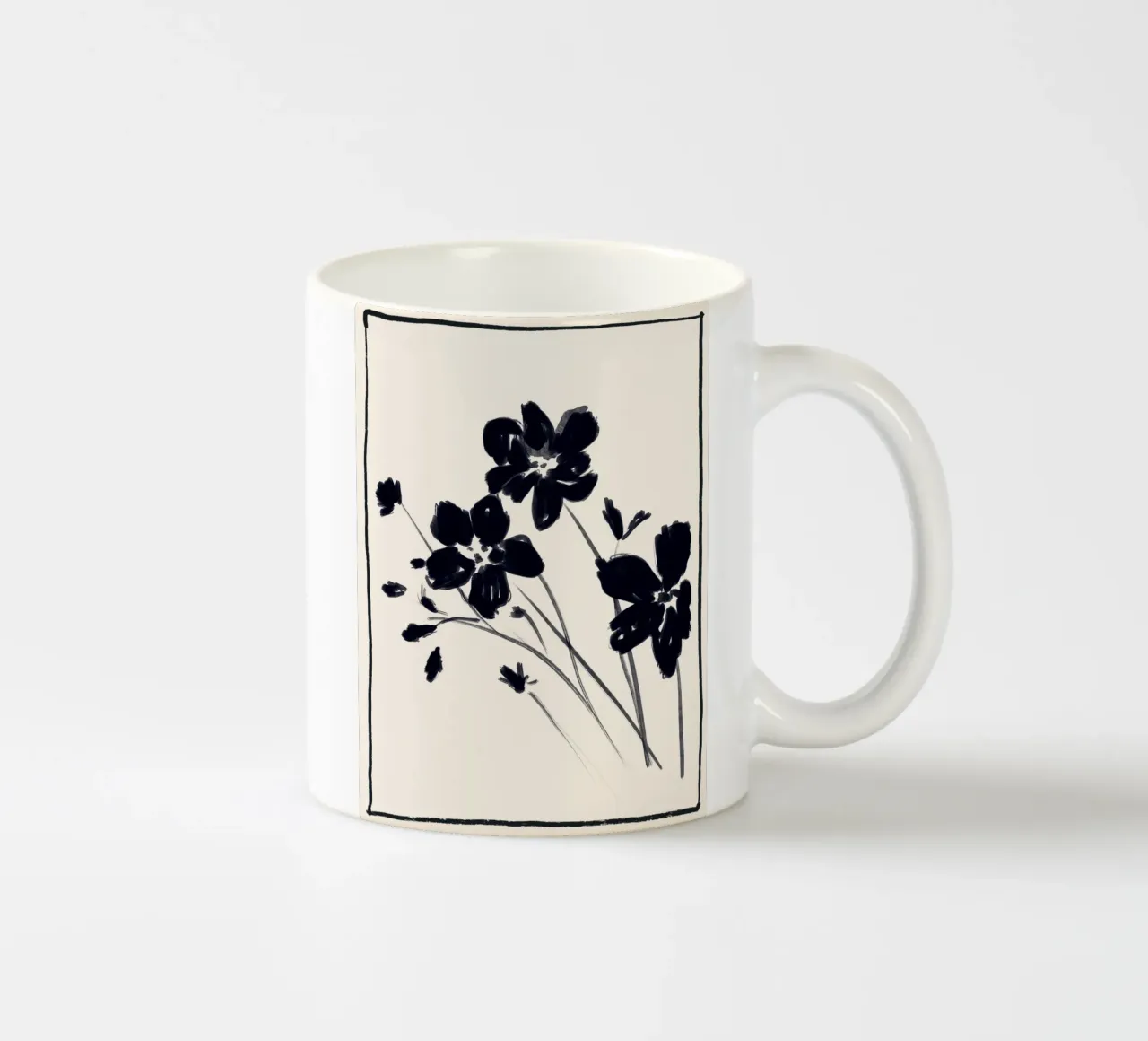 fiori minimi 8b tazza in ceramica da ThingDesign