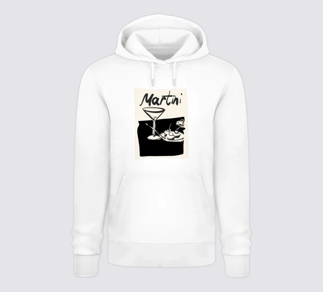 Martini felpa con cappuccio da ThingDesign