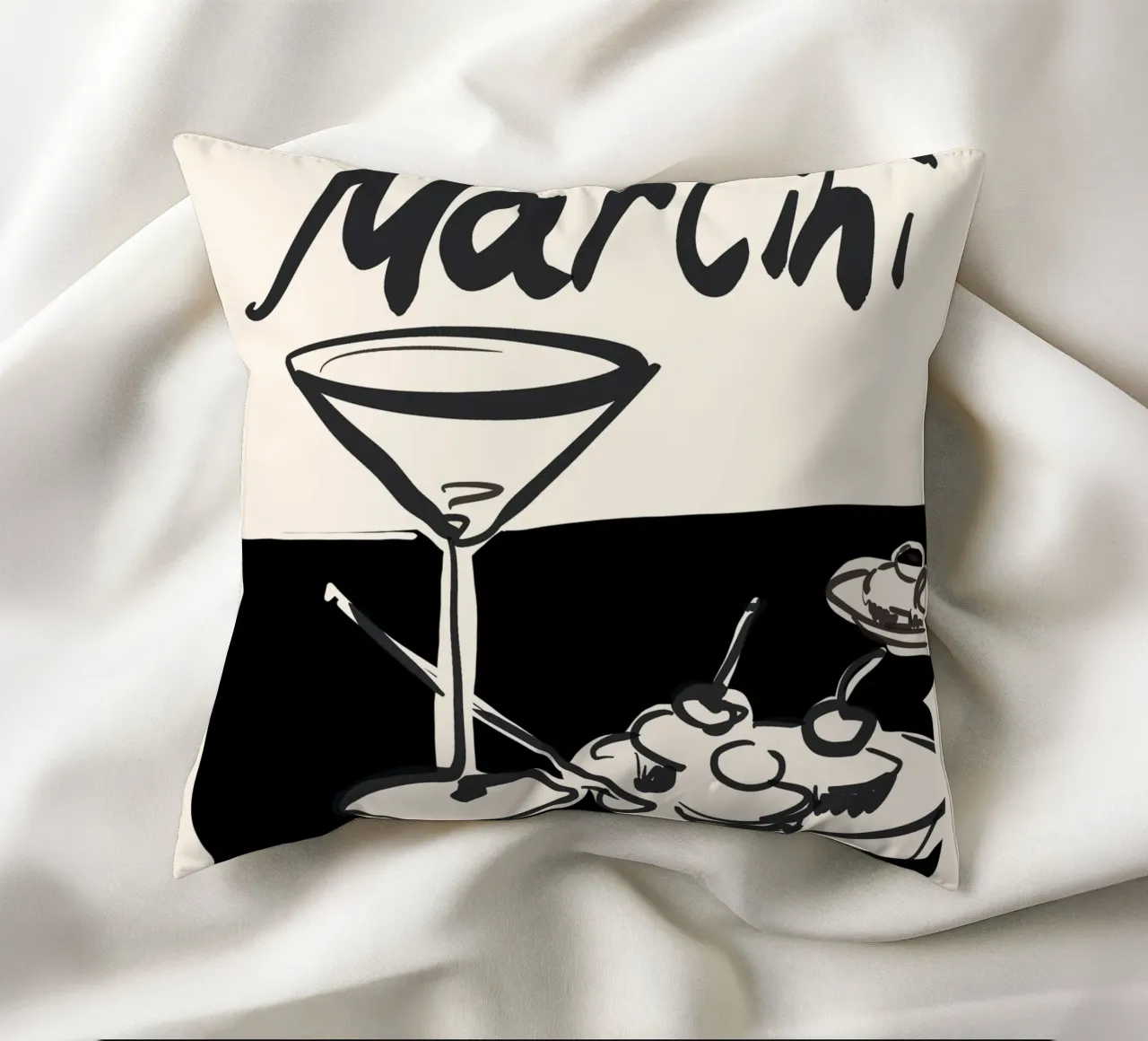 Martini cuscino da ThingDesign