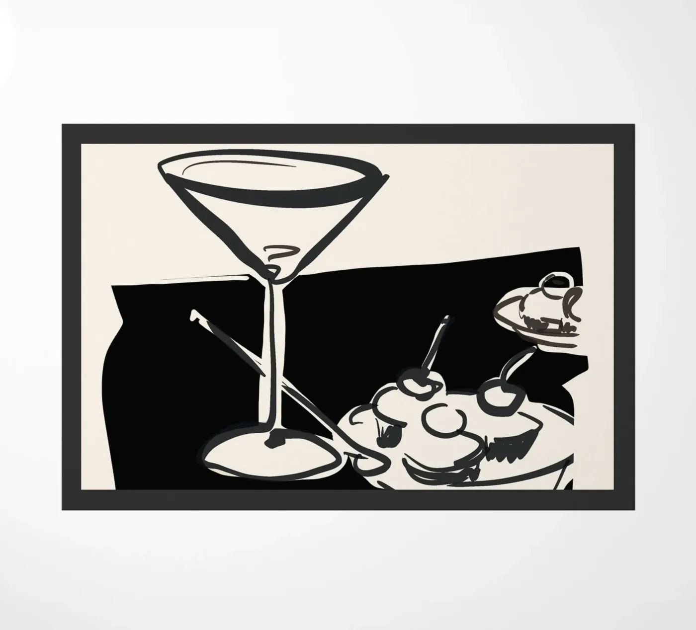 Martini deurmat van ThingDesign