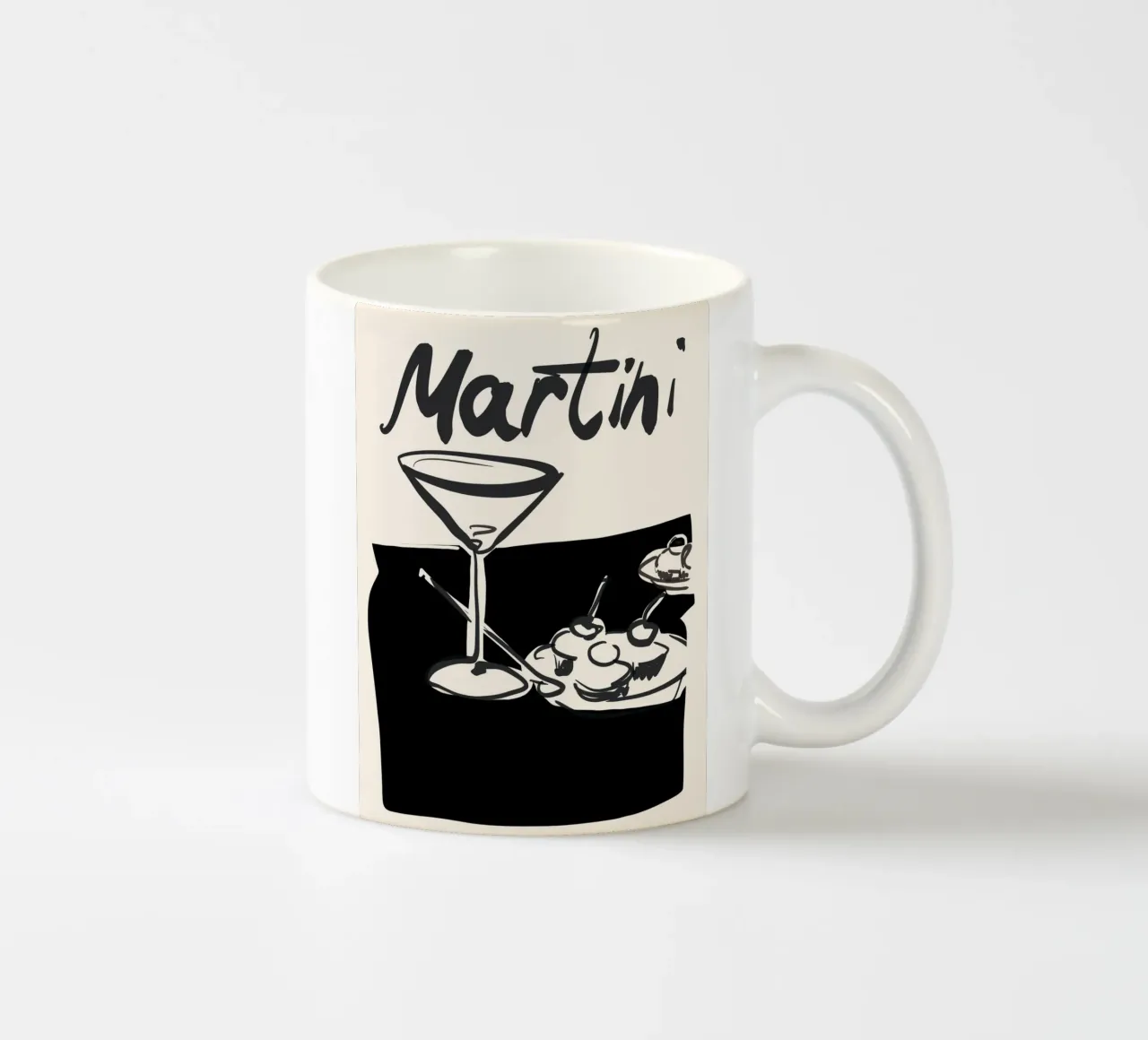 Martini tazza in ceramica da ThingDesign