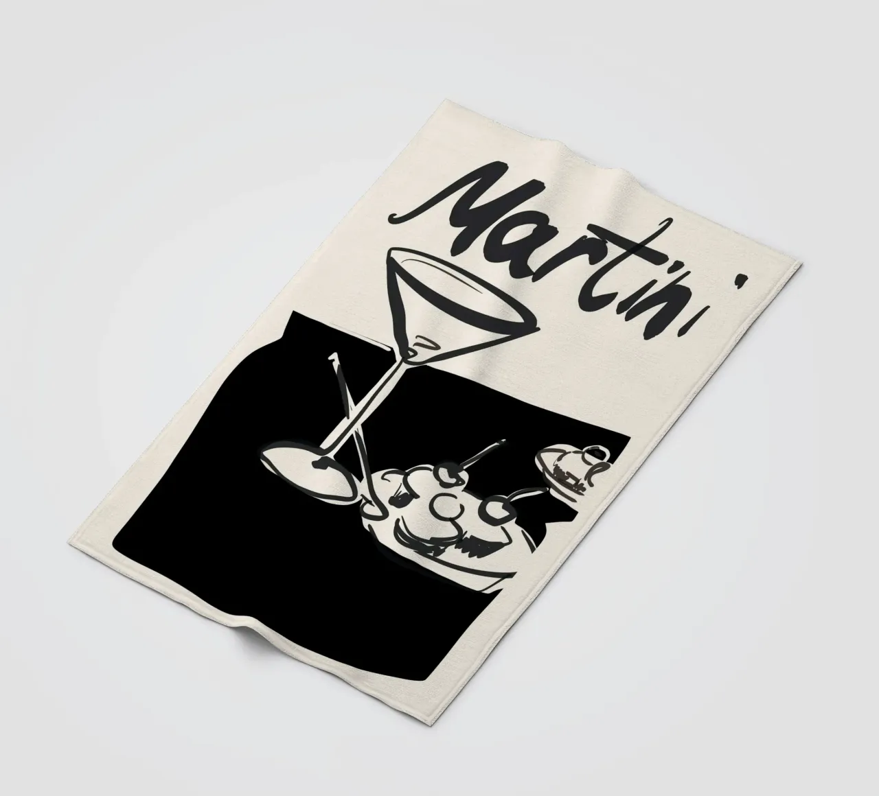 Martini coperta in pile da ThingDesign