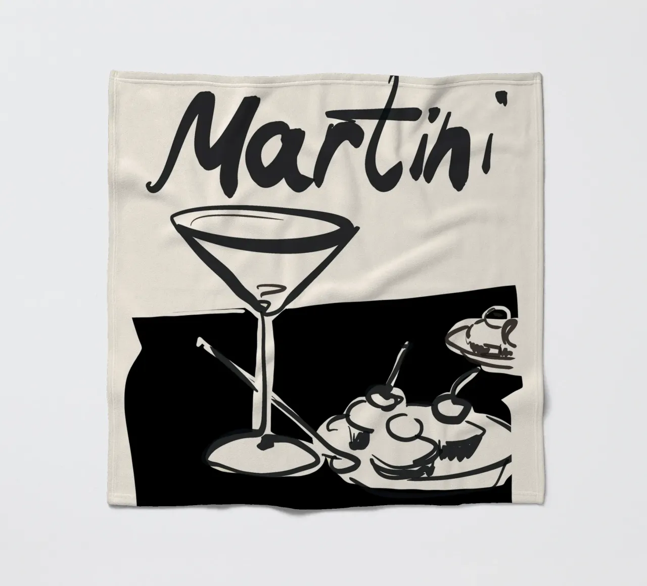 Martini coperta in pile da ThingDesign