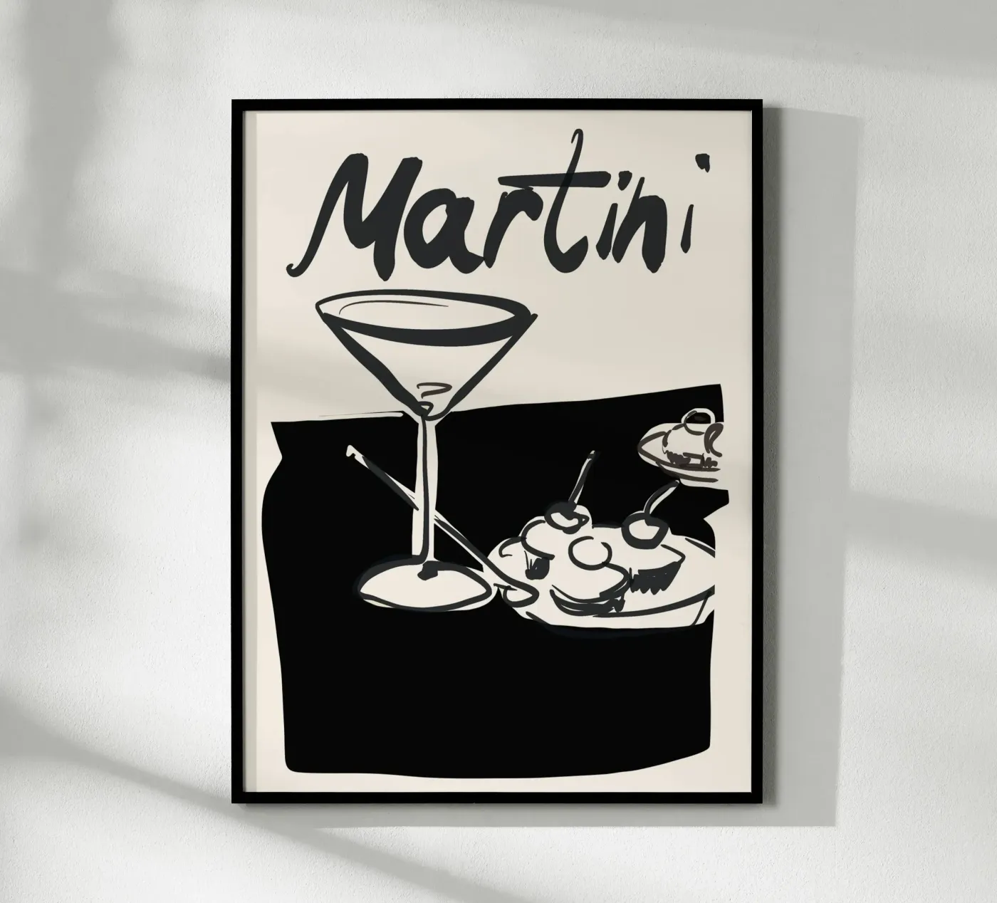 Martini poster van ThingDesign