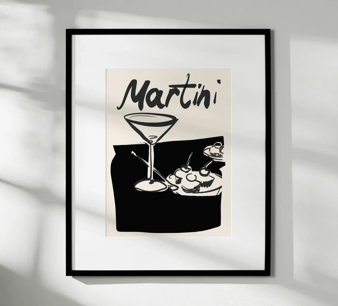 Martini poster van ThingDesign