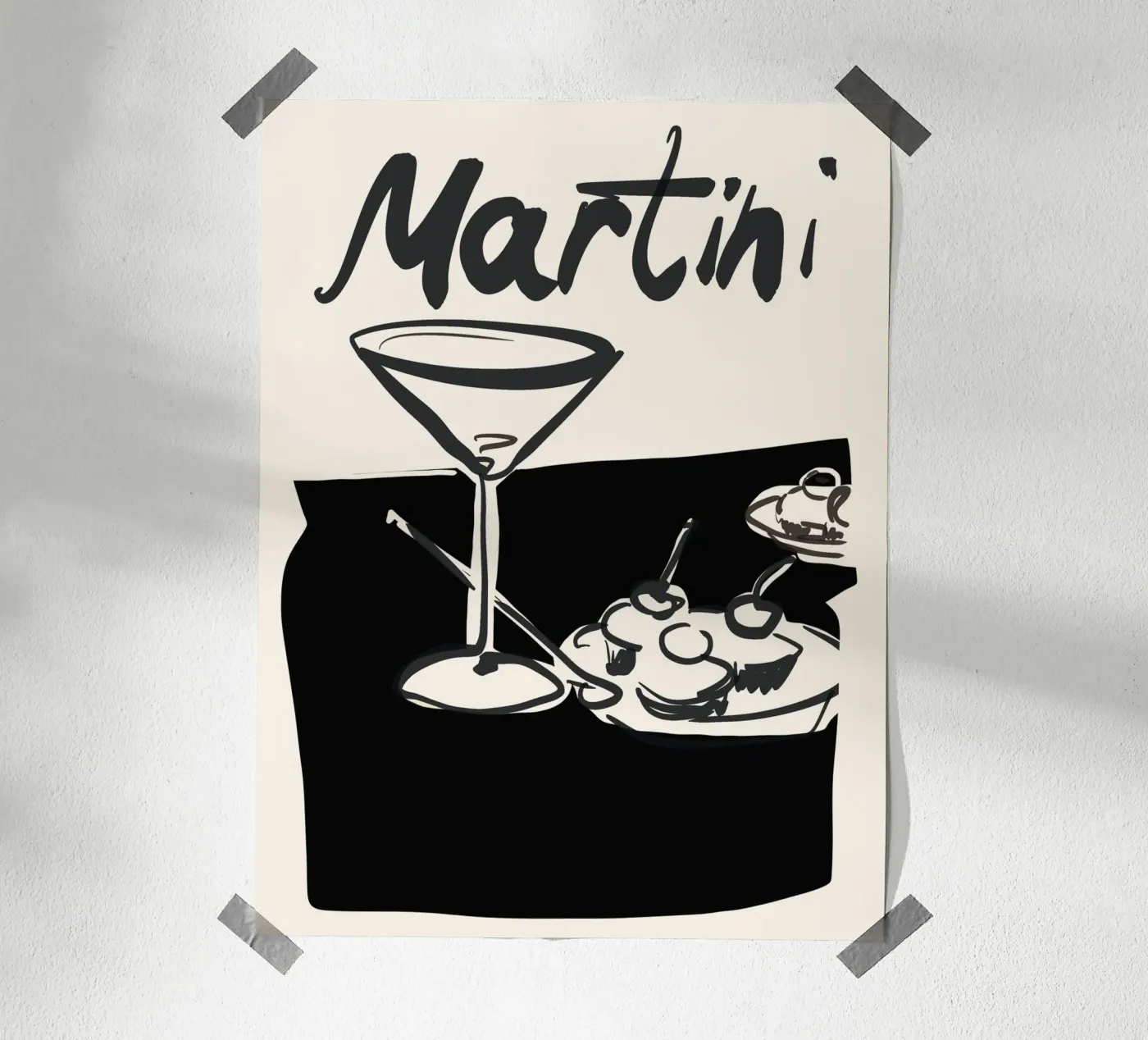 Martini poster van ThingDesign