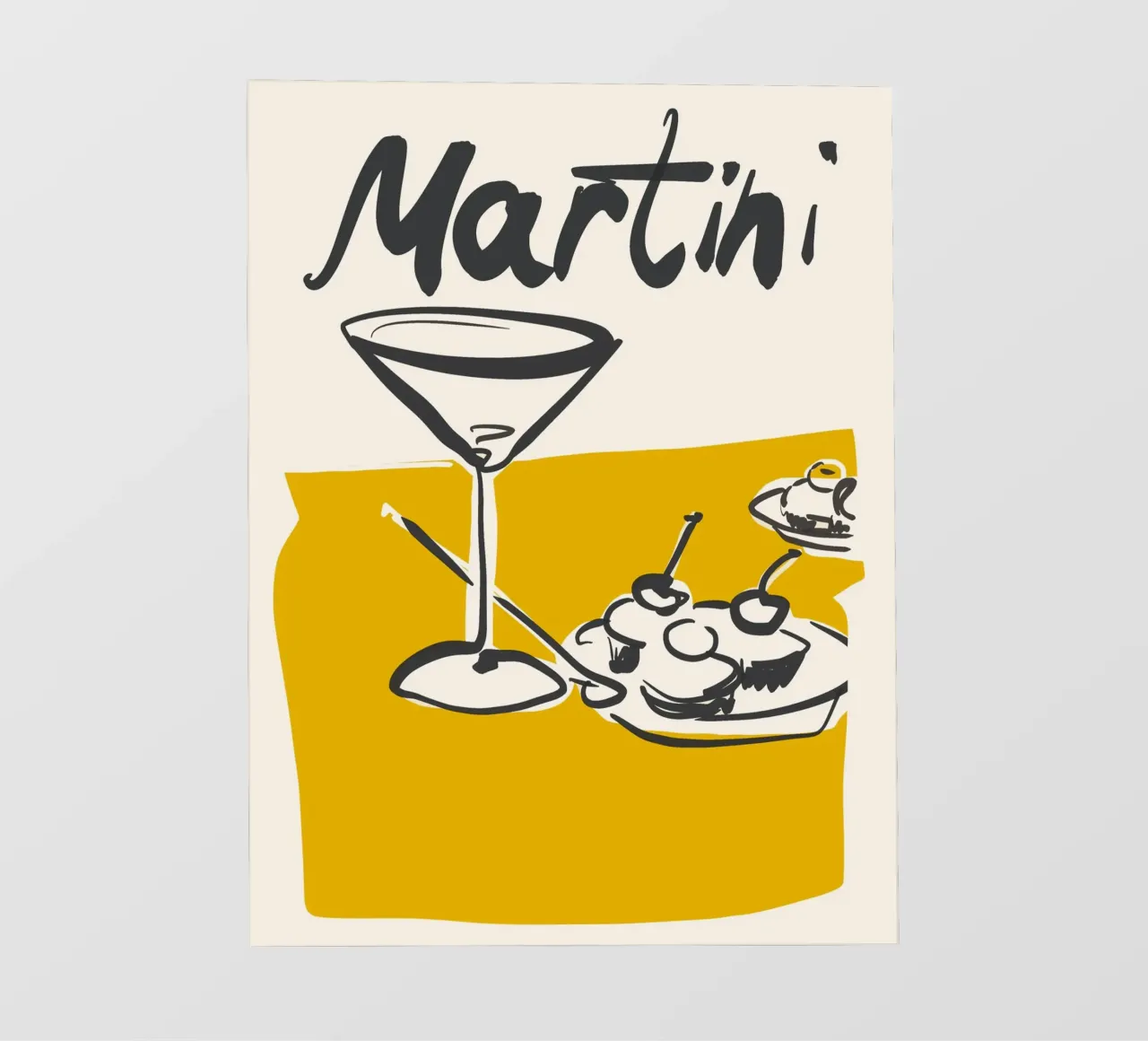 Martini 2 telo in pvc da ThingDesign
