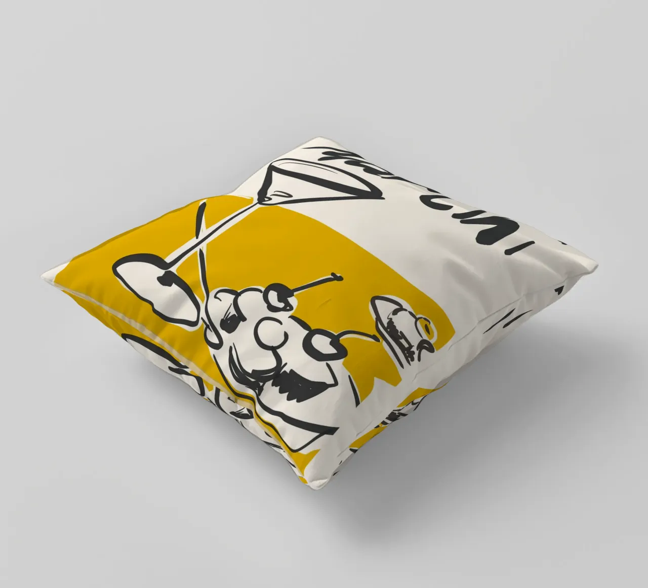 Martini 2 cuscino da ThingDesign