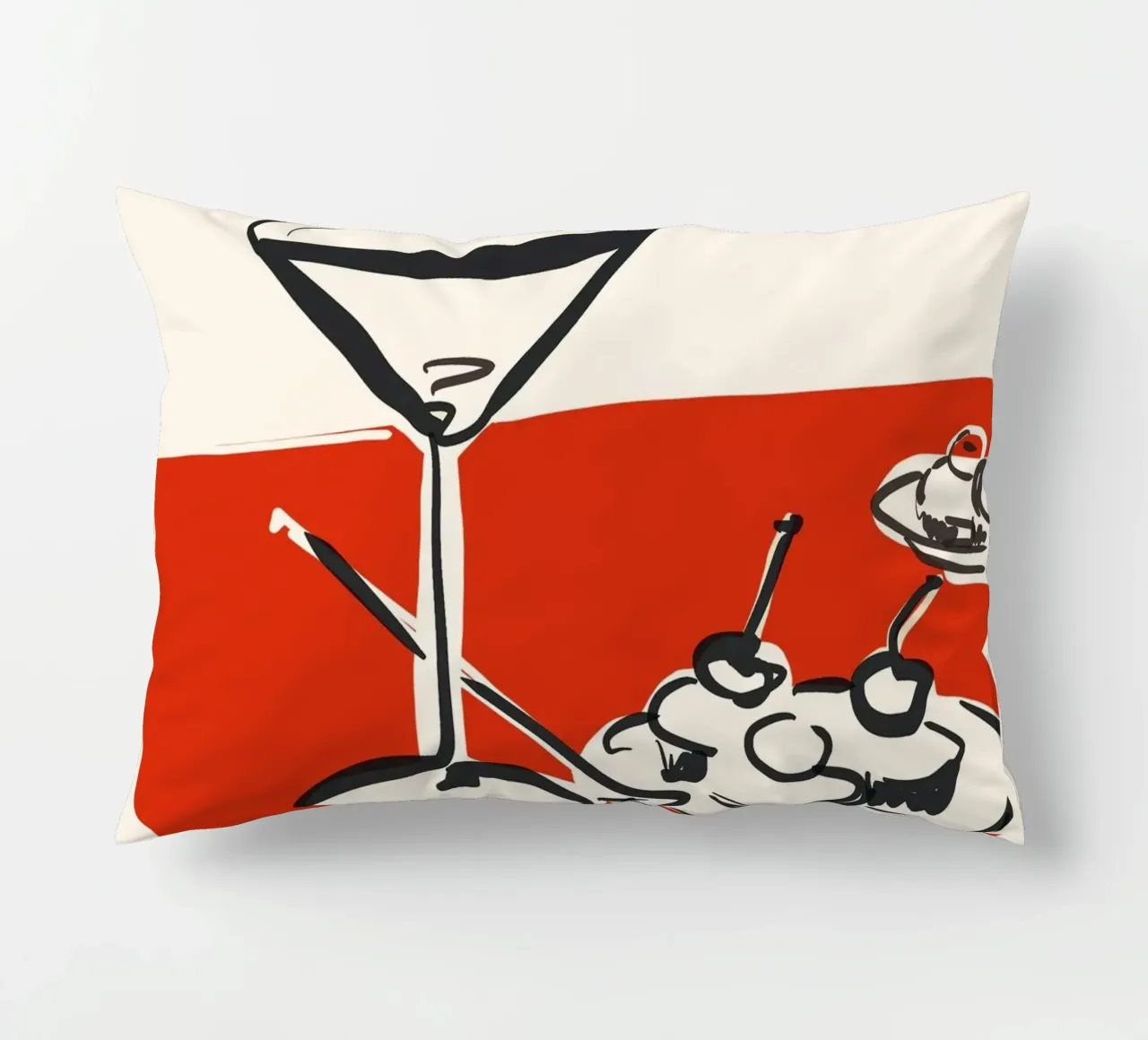 Martini 3 cuscino da ThingDesign