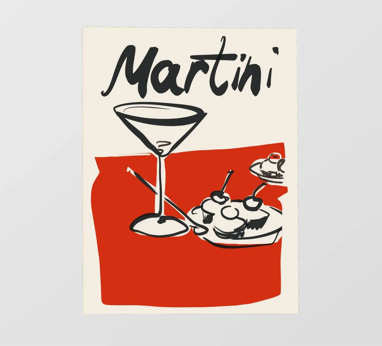 Martini 3 telo in pvc da ThingDesign