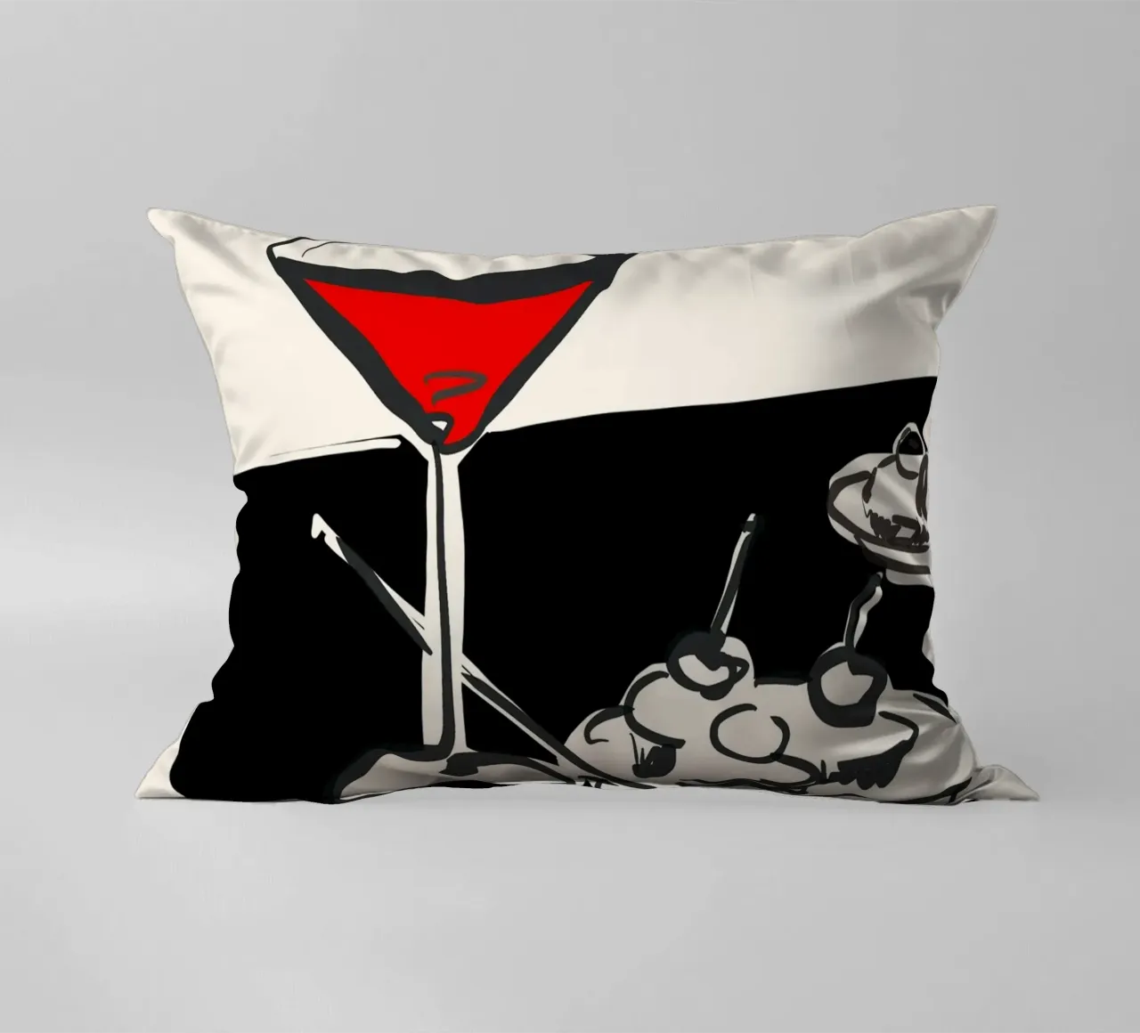 Martini 5 cuscino da ThingDesign