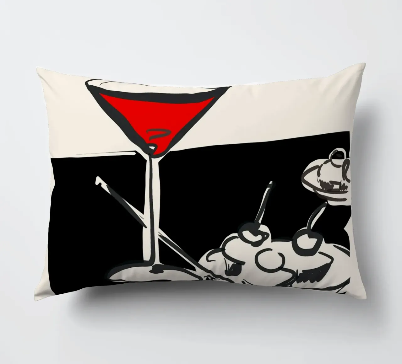 Martini 5 cuscino da ThingDesign