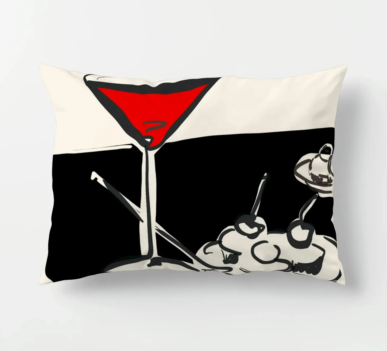 Martini 5 cuscino da ThingDesign