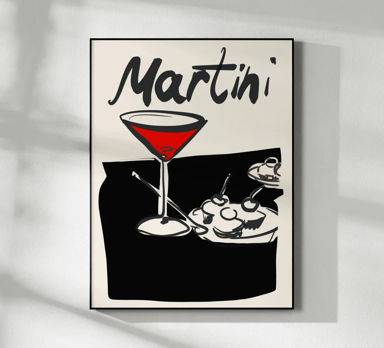 Martini 5 acrylic glass by ThingDesign