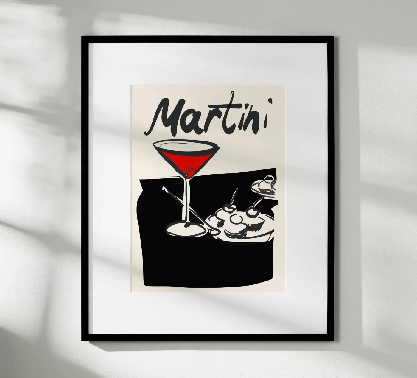 Martini 5 poster da ThingDesign