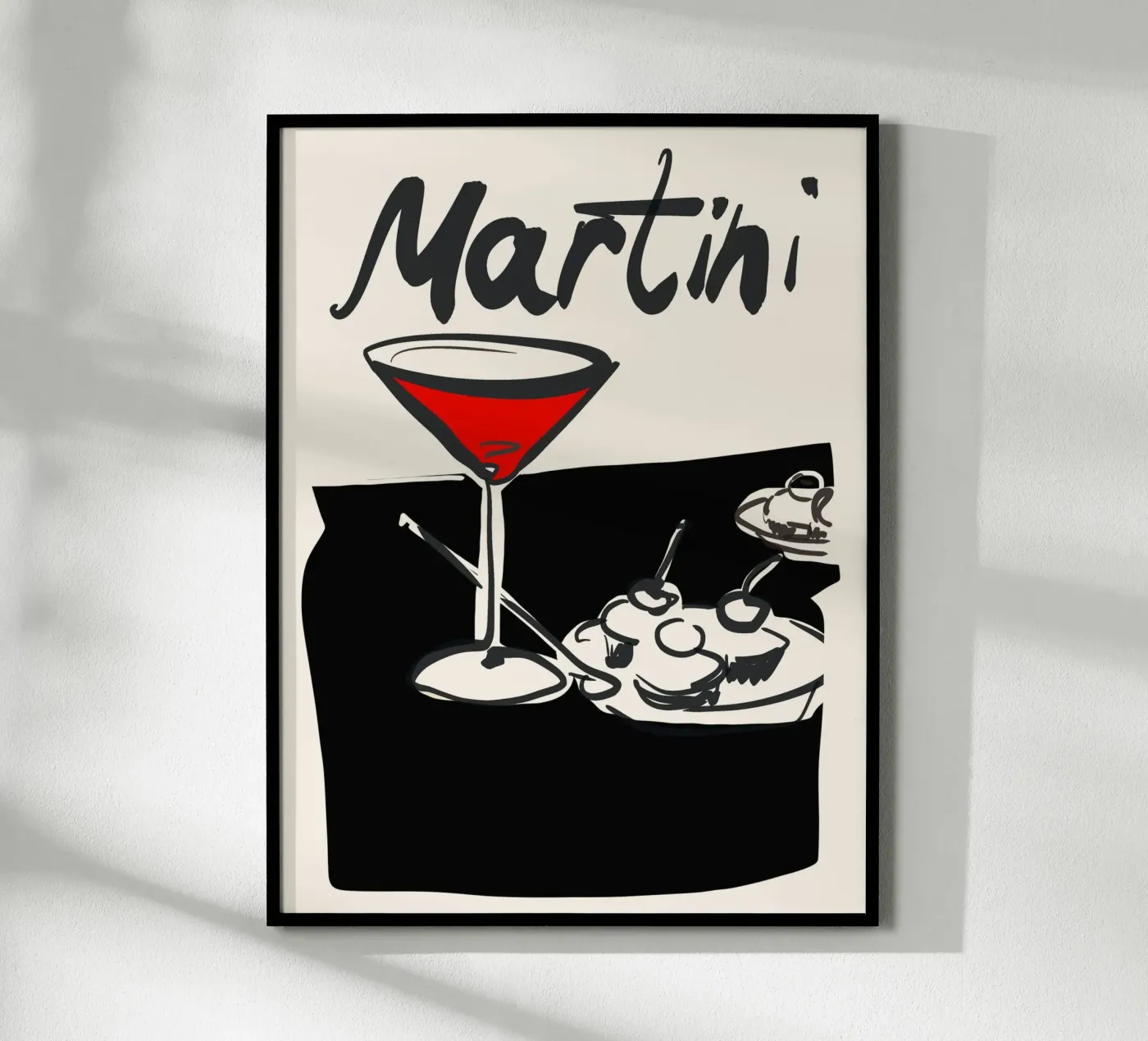 Martini 5 poster da ThingDesign