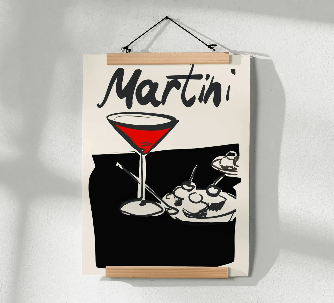 Martini 5 poster da ThingDesign