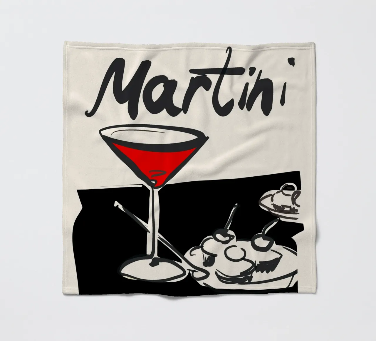 Martini 5 coperta in pile da ThingDesign