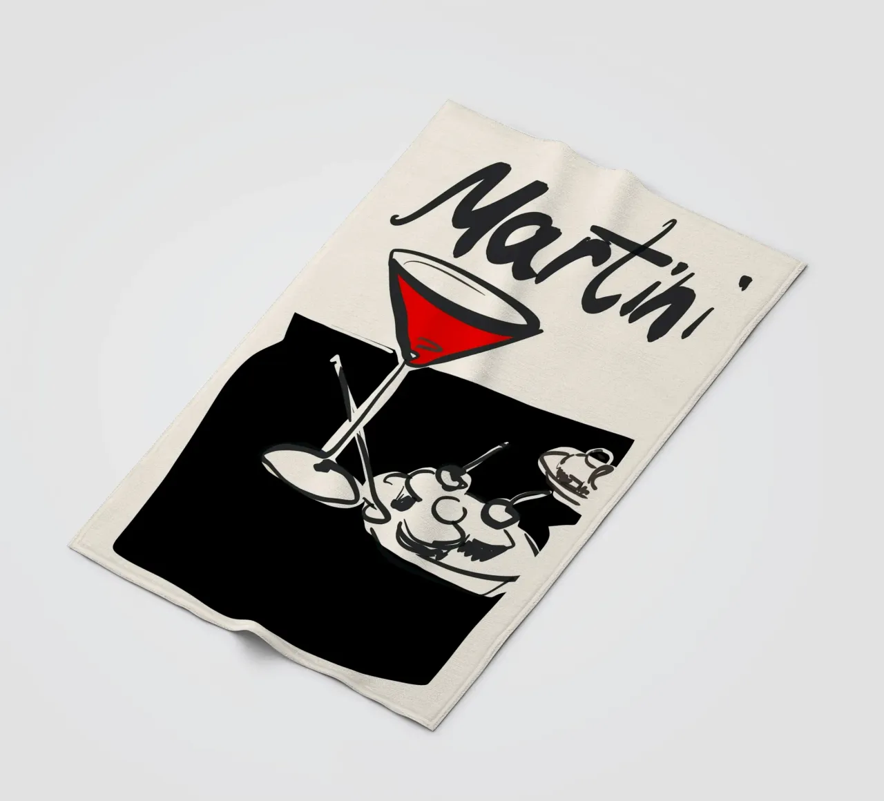 Martini 5 coperta in pile da ThingDesign