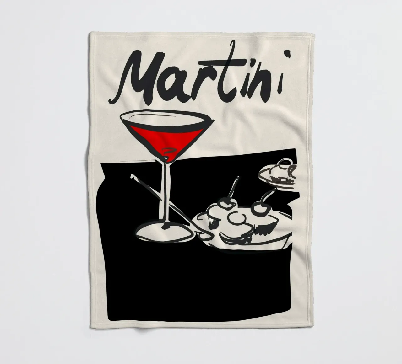 Martini 5 coperta in pile da ThingDesign