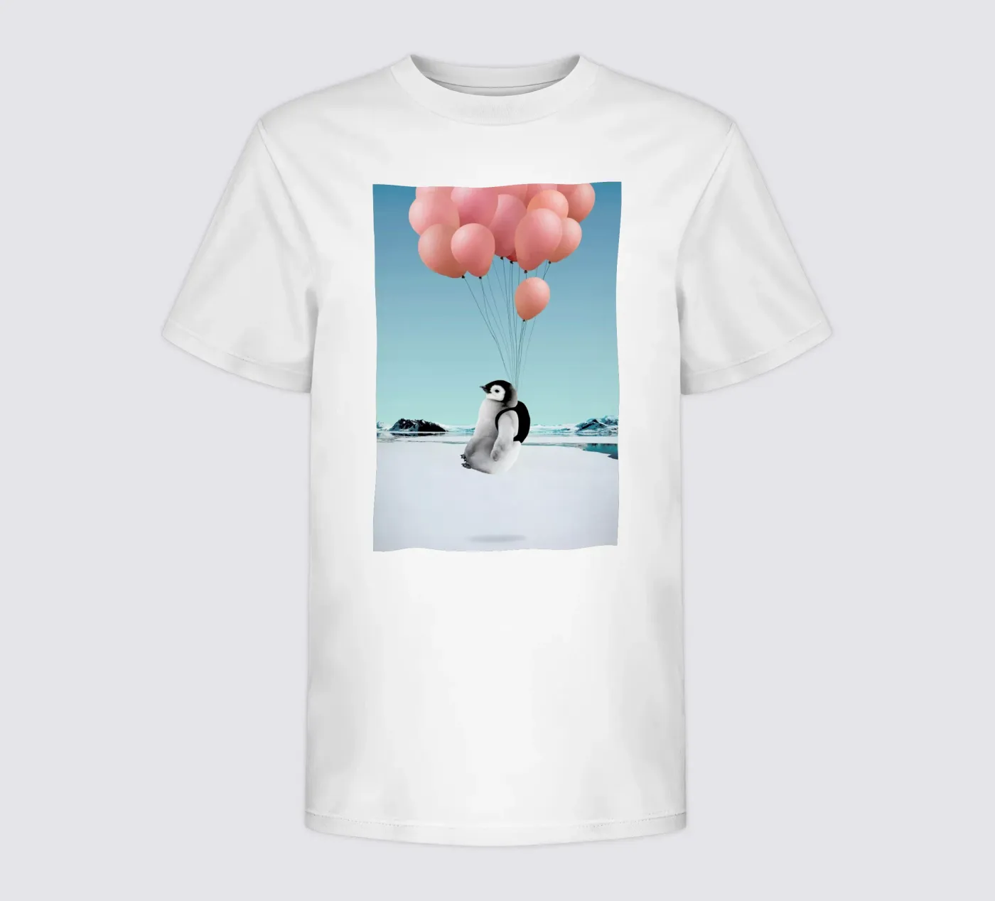 Penguin t-shirt bambini da Lemon-apes