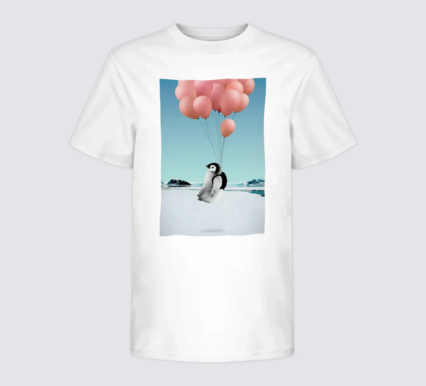 Penguin t-shirt bambini da Lemon-apes