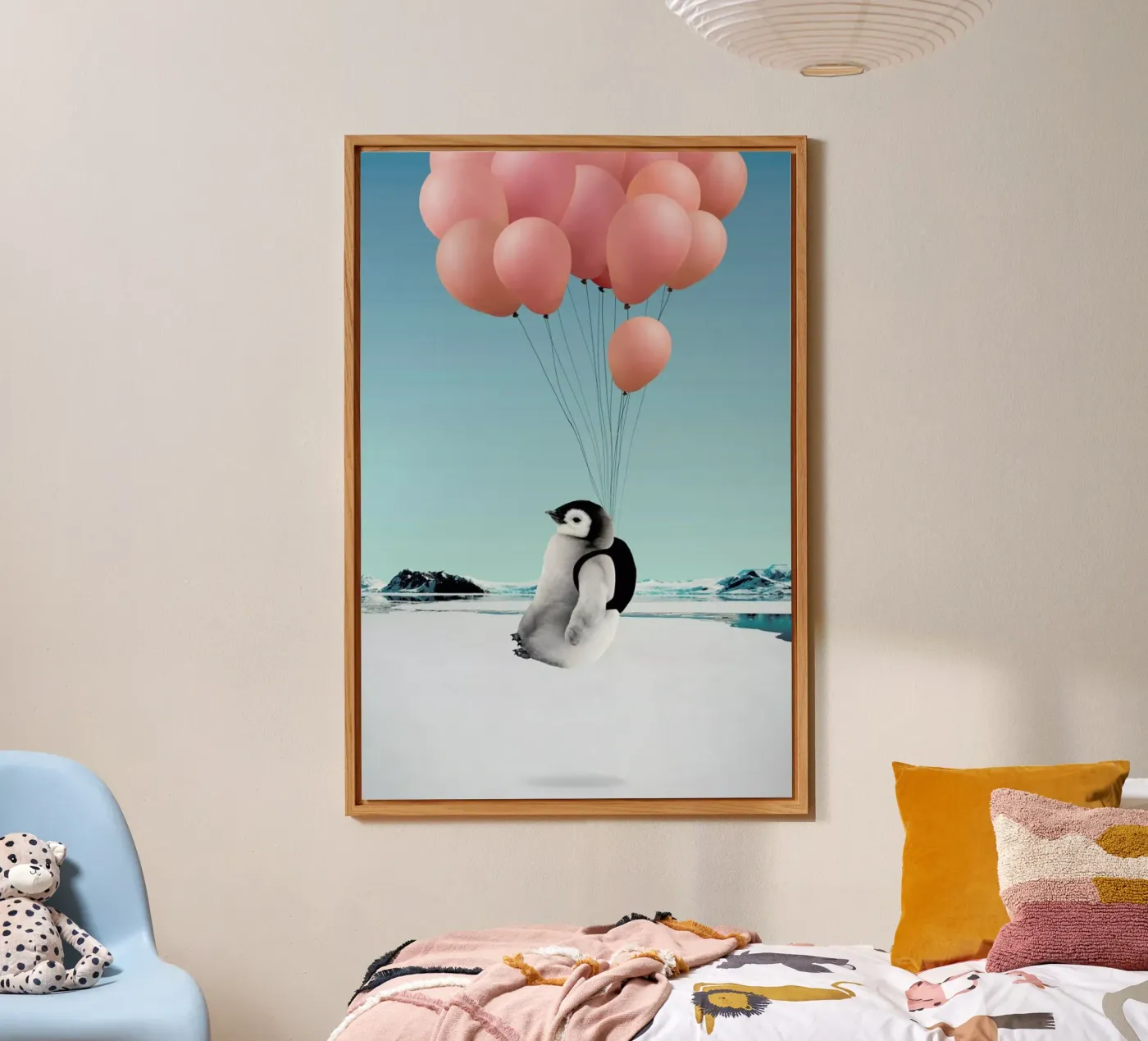 Penguin alluminio dibond da Lemon-apes