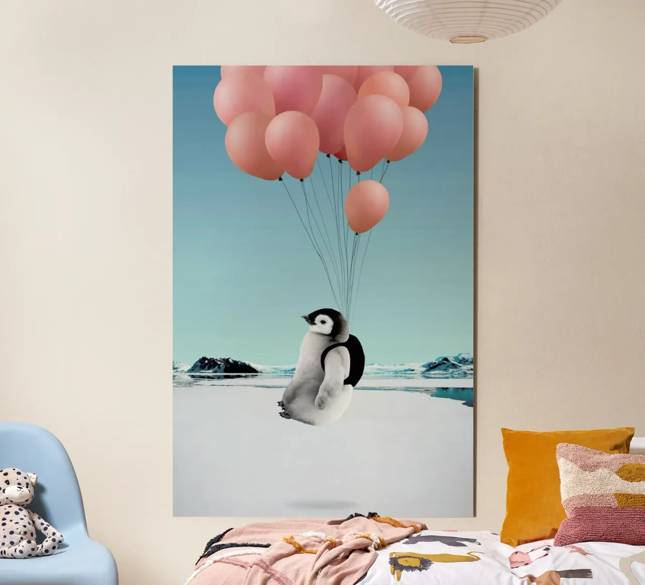 Penguin alluminio dibond da Lemon-apes