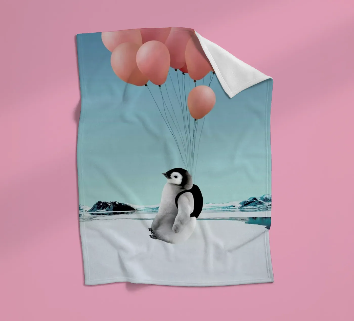 Penguin Fleecedecke von Lemon-apes