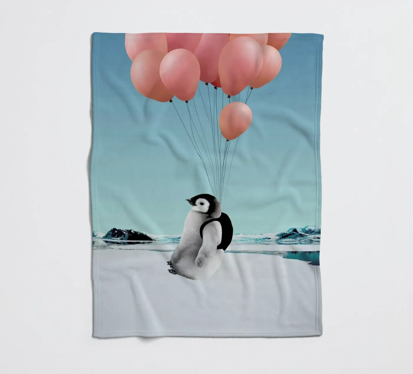 Penguin Fleecedecke von Lemon-apes