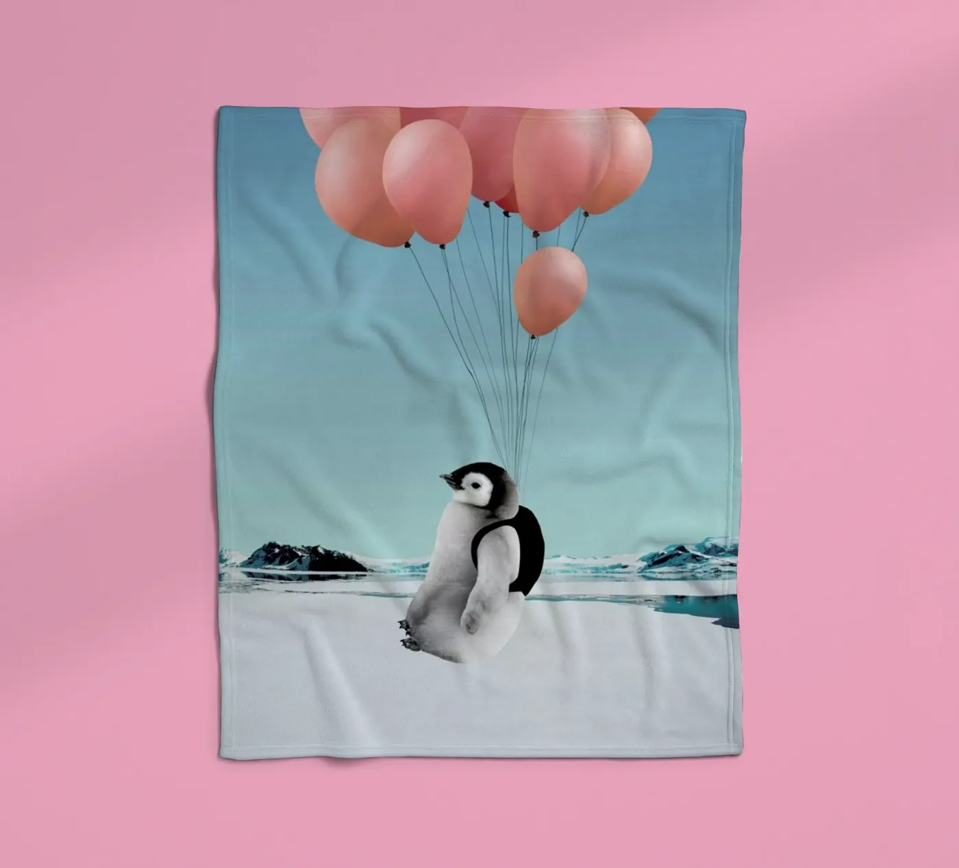 Penguin Fleecedecke von Lemon-apes