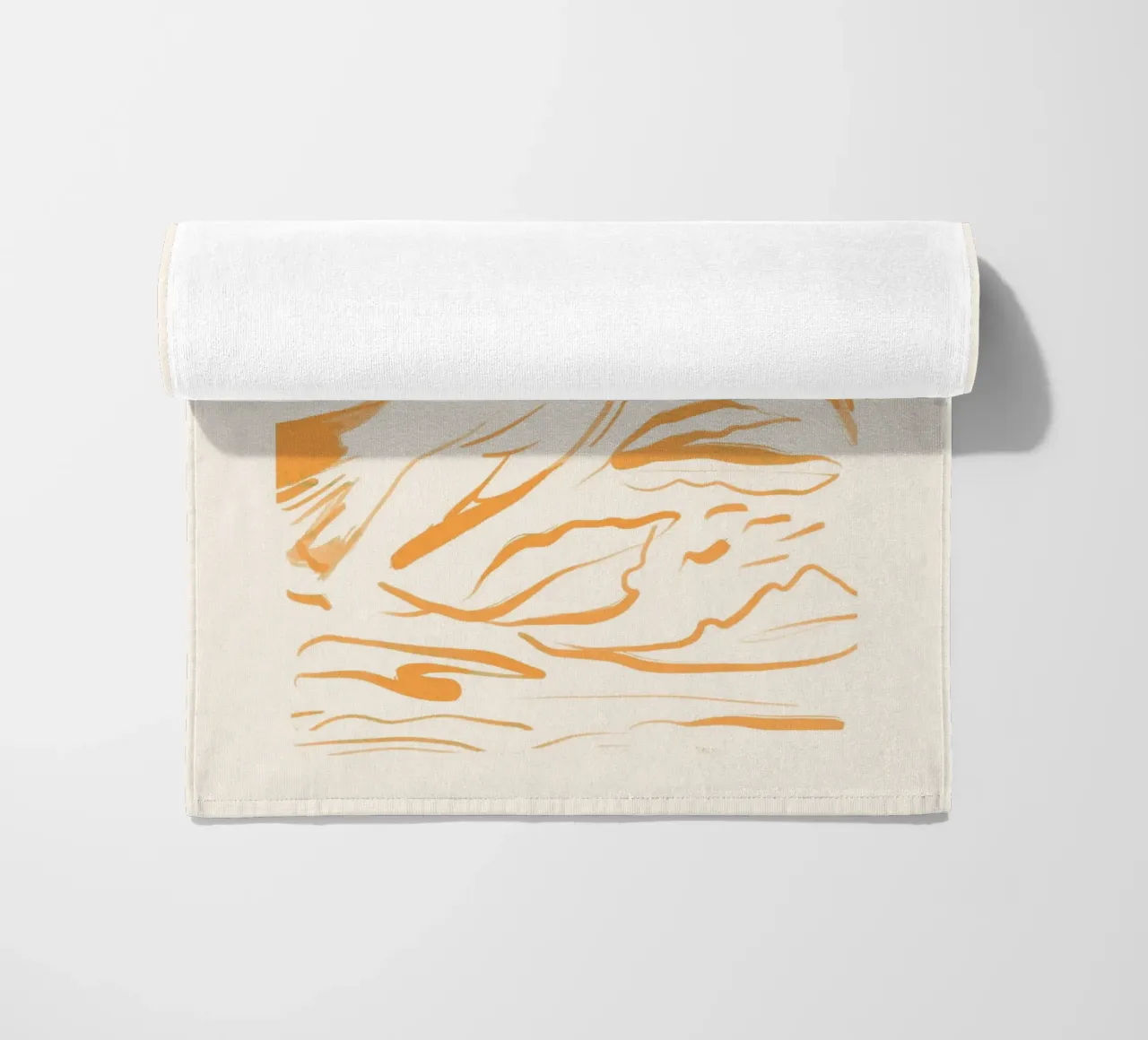 Minimalist Birds 4 beach towel by ThingDesign