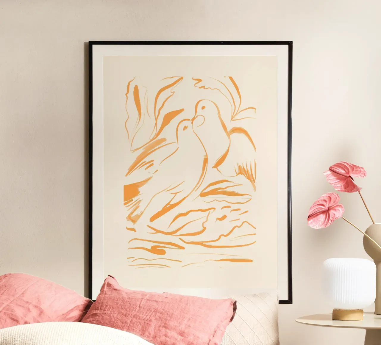 Minimalist Birds 4 hahnemühle by ThingDesign