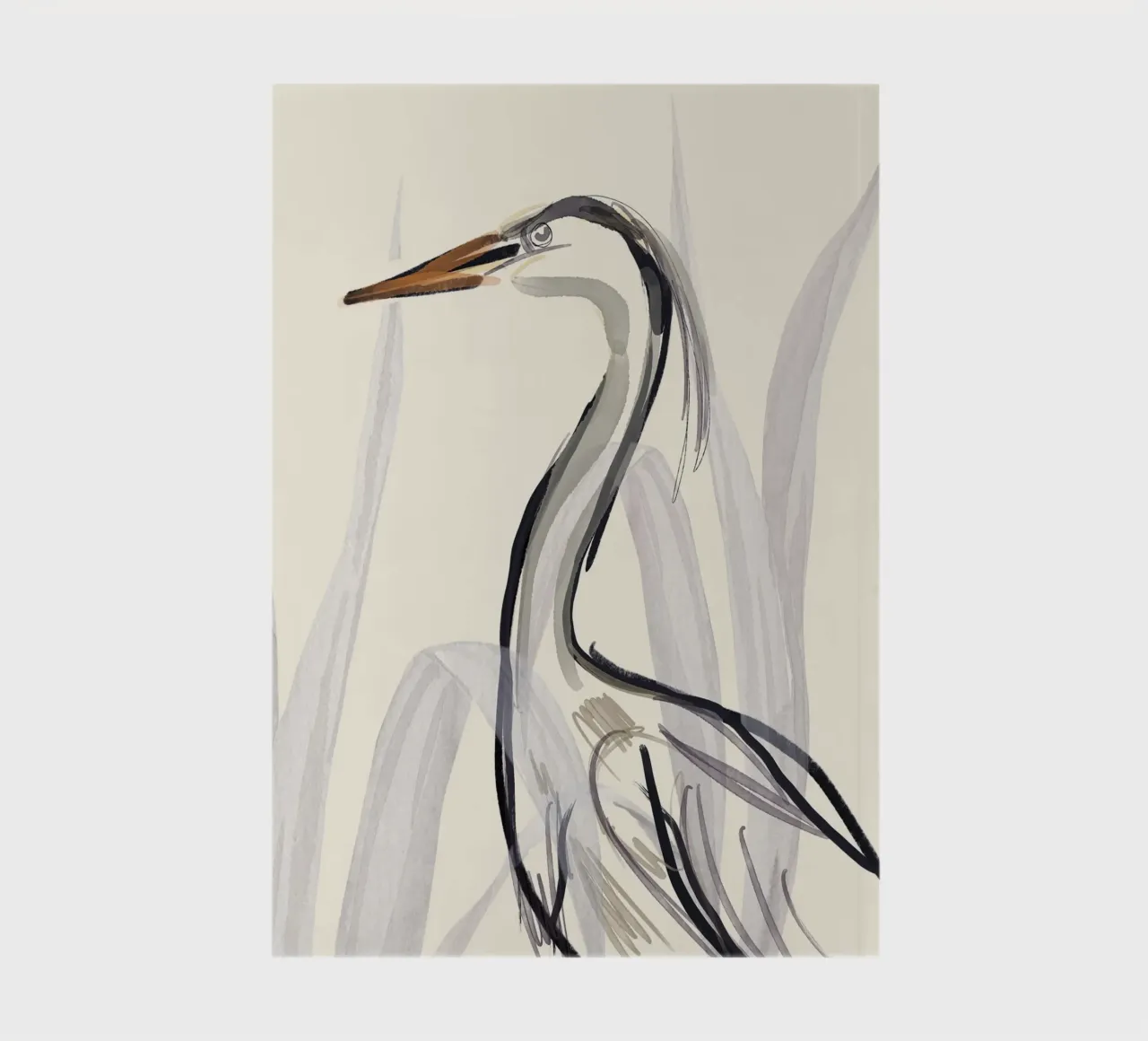 Minimalist Bird 3 notebook by ThingDesign