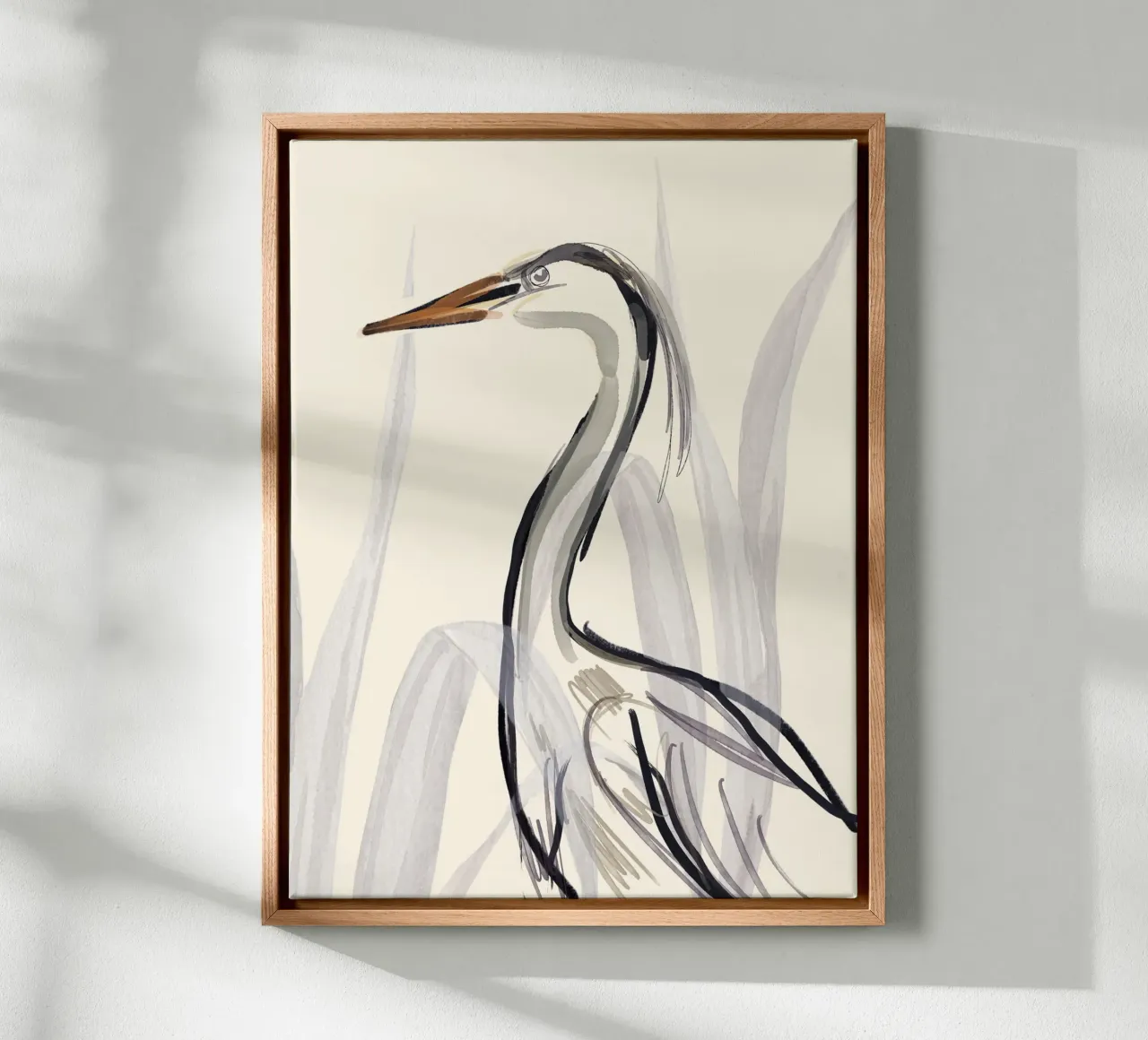 Minimalist Bird 3 canvas by ThingDesign