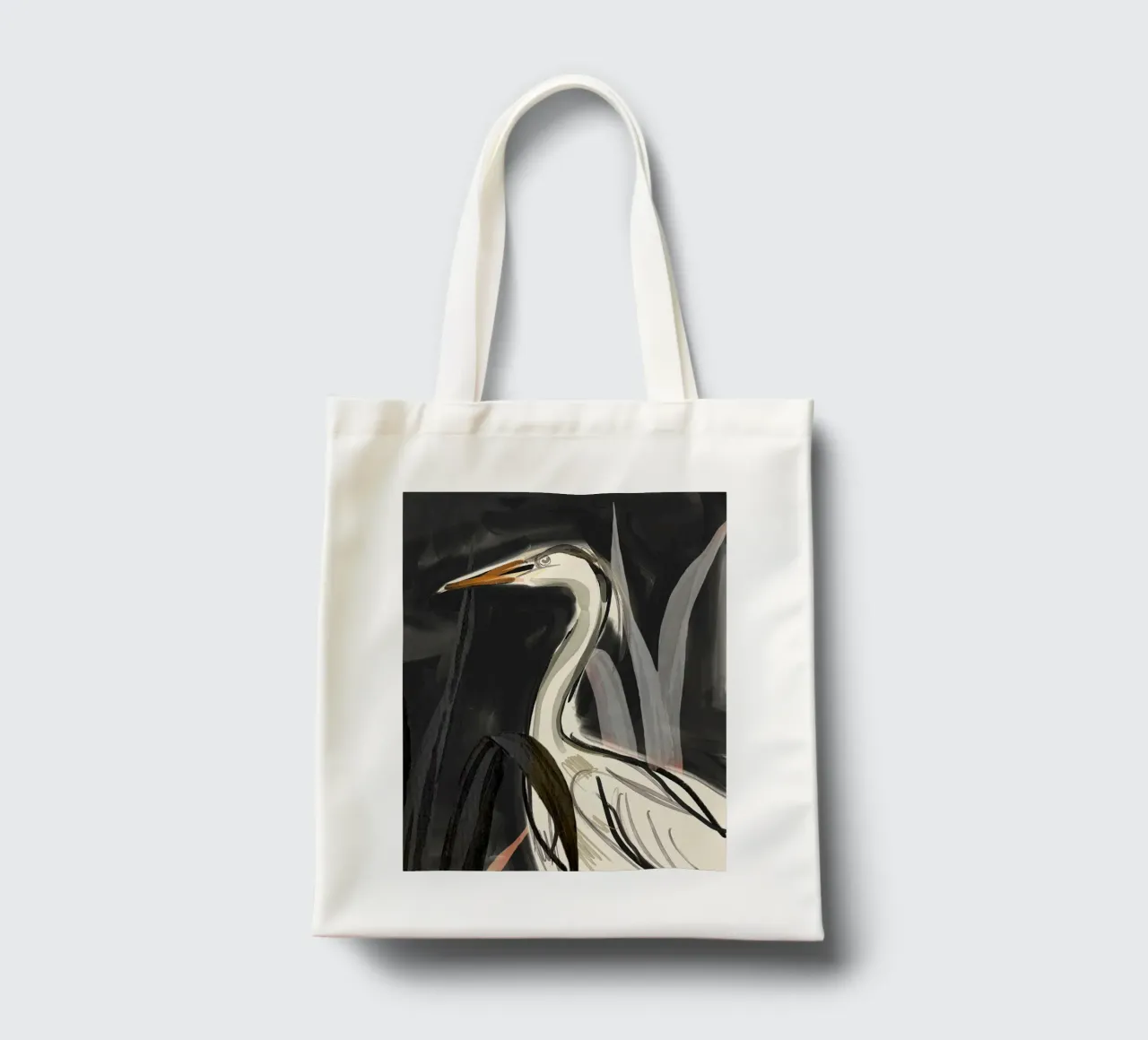 Minimalist Bird 2 tote bag by ThingDesign