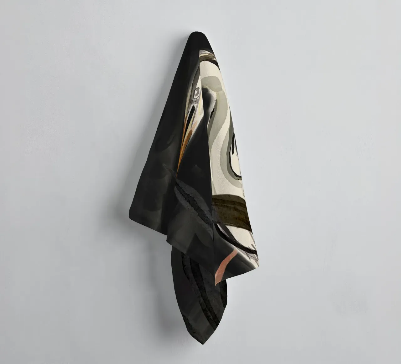 Minimalist Bird 2 towel by ThingDesign