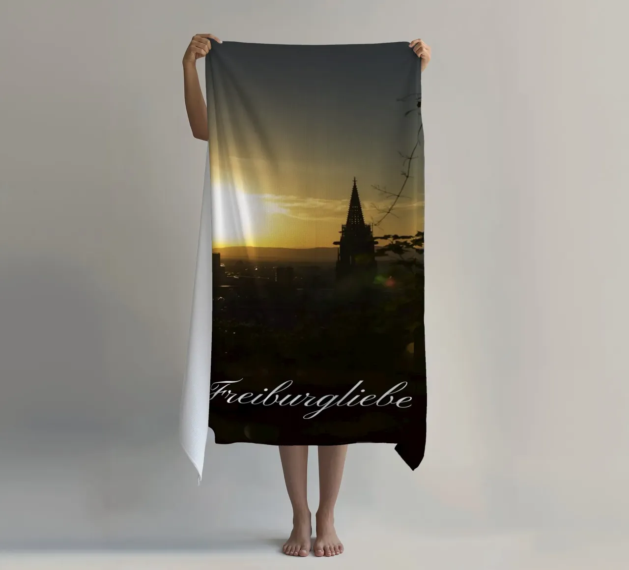 Amore a Friburgo telo mare da corvinamedia.design