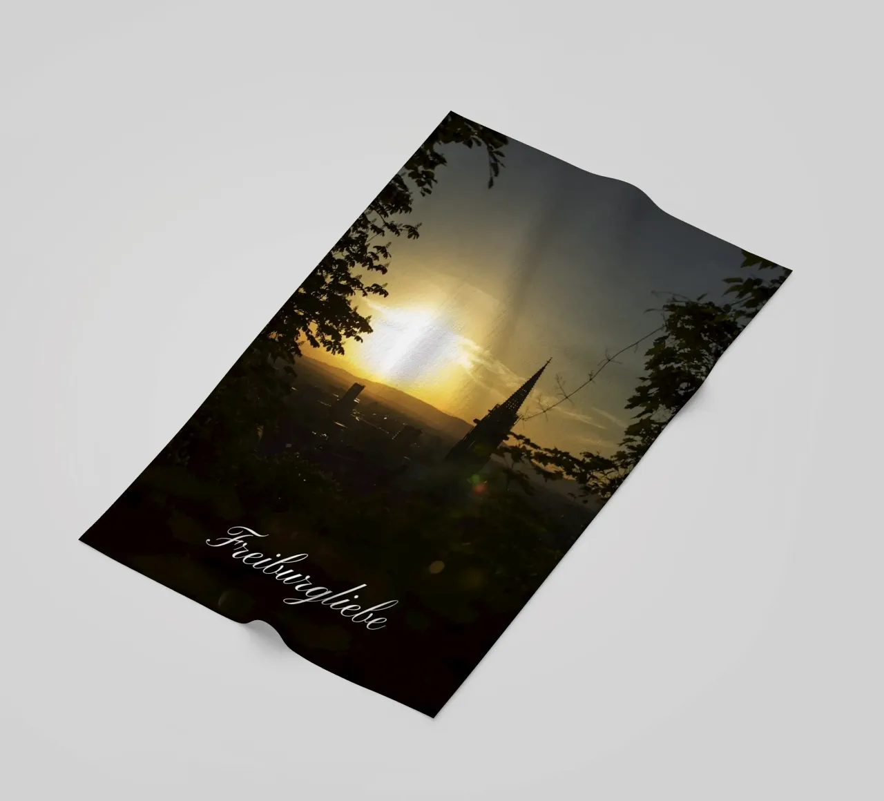 Amore a Friburgo telo mare da corvinamedia.design