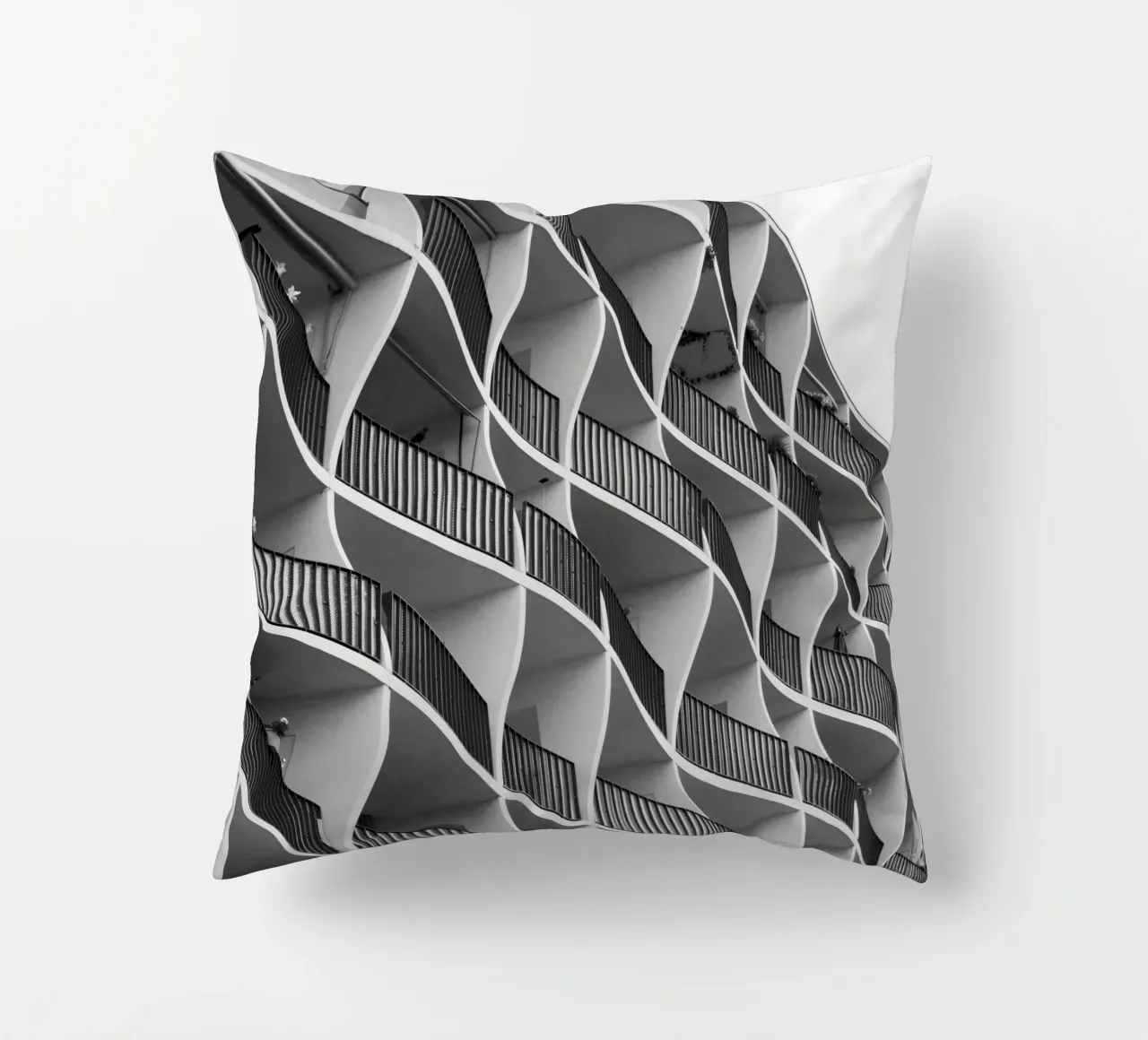 Edificio a onde a Magdeburgo cuscino da corvinamedia.design
