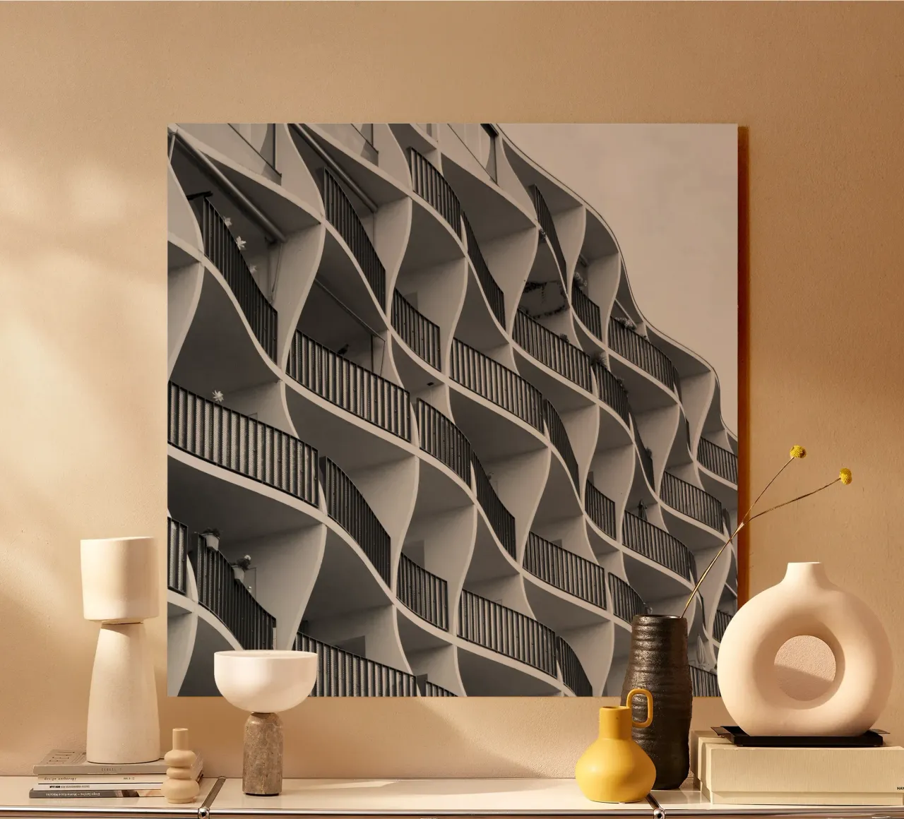 Edificio a onde a Magdeburgo plexiglass da corvinamedia.design