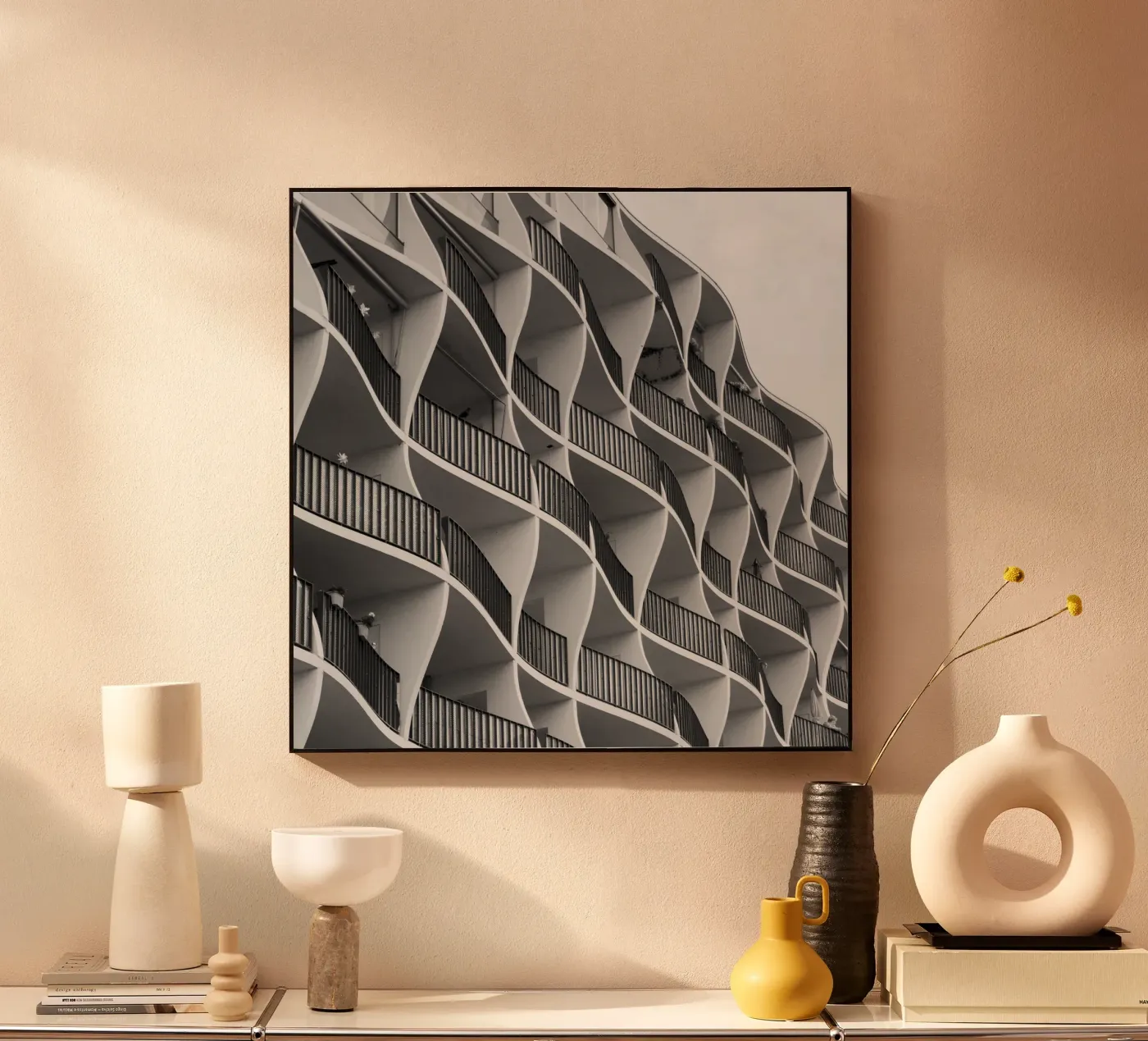 Edificio a onde a Magdeburgo pannello forex da corvinamedia.design