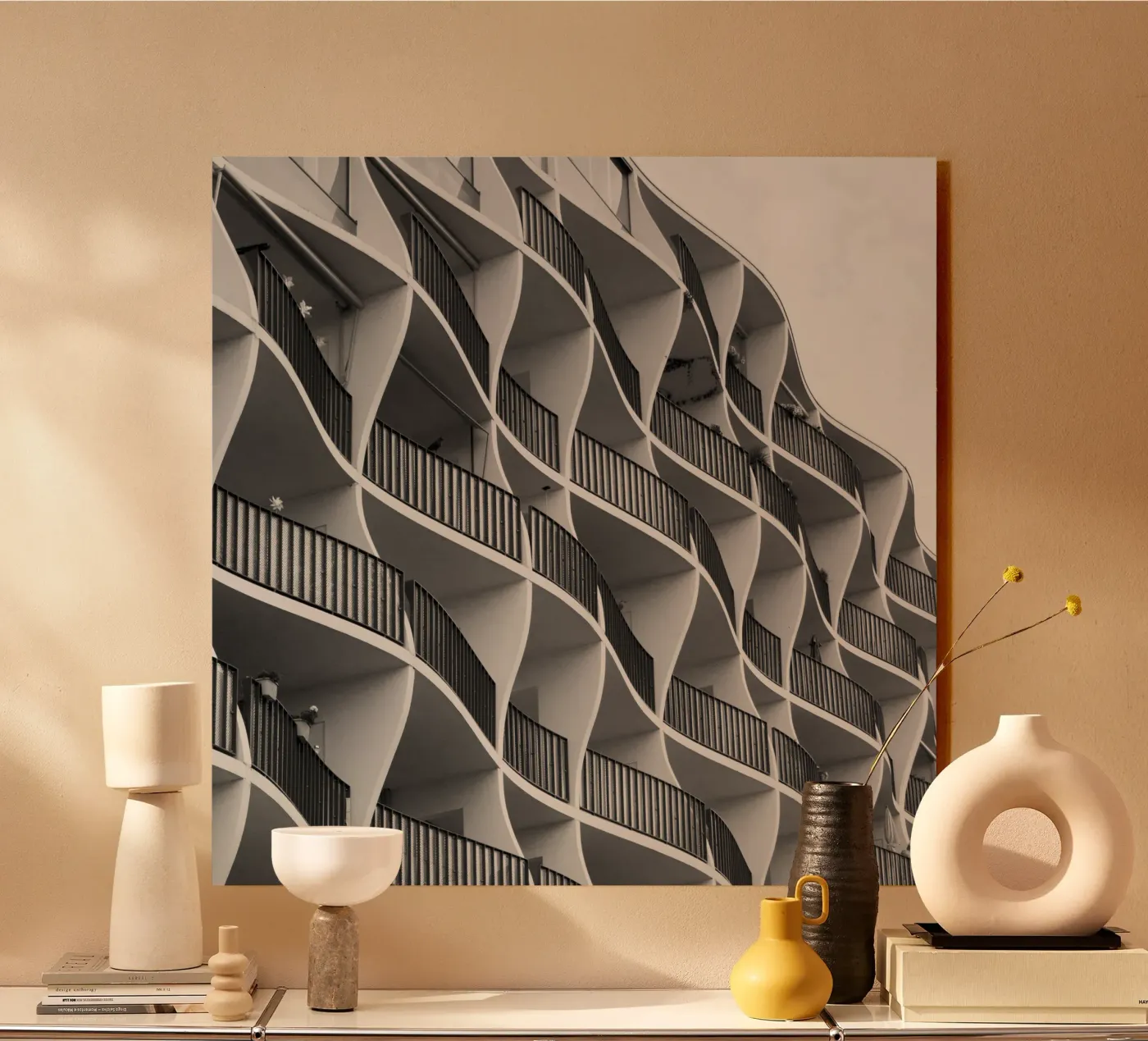 Edificio a onde a Magdeburgo pannello forex da corvinamedia.design