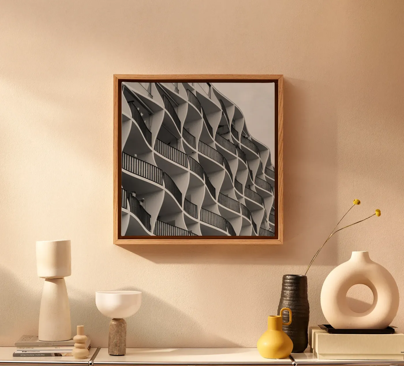 Wave building in Magdeburg tela da corvinamedia.design