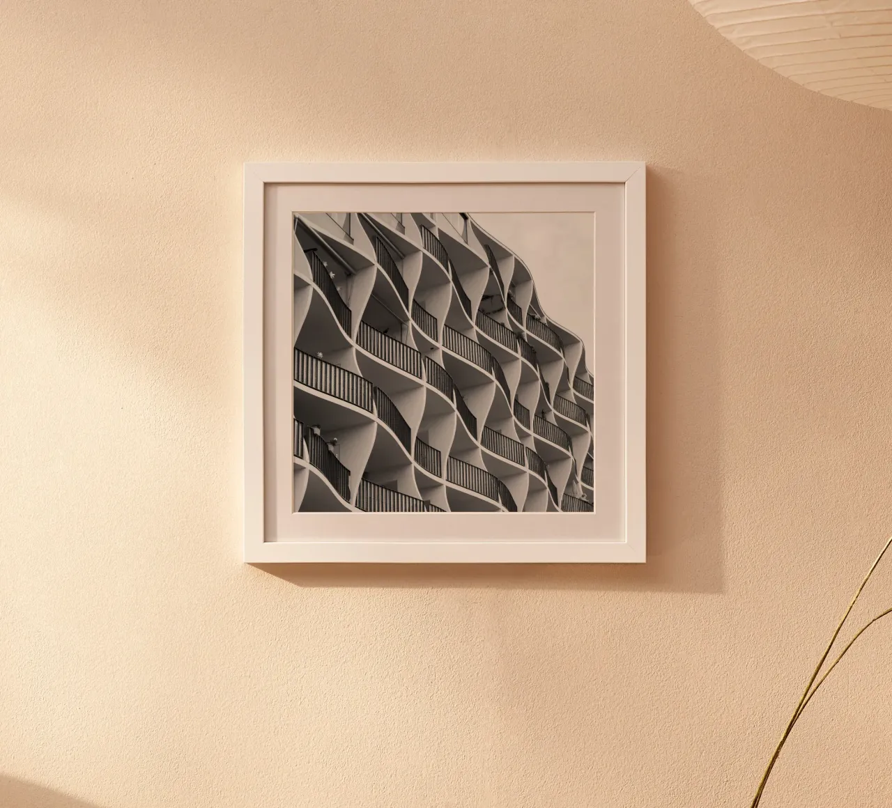 Edificio a onde a Magdeburgo poster da corvinamedia.design