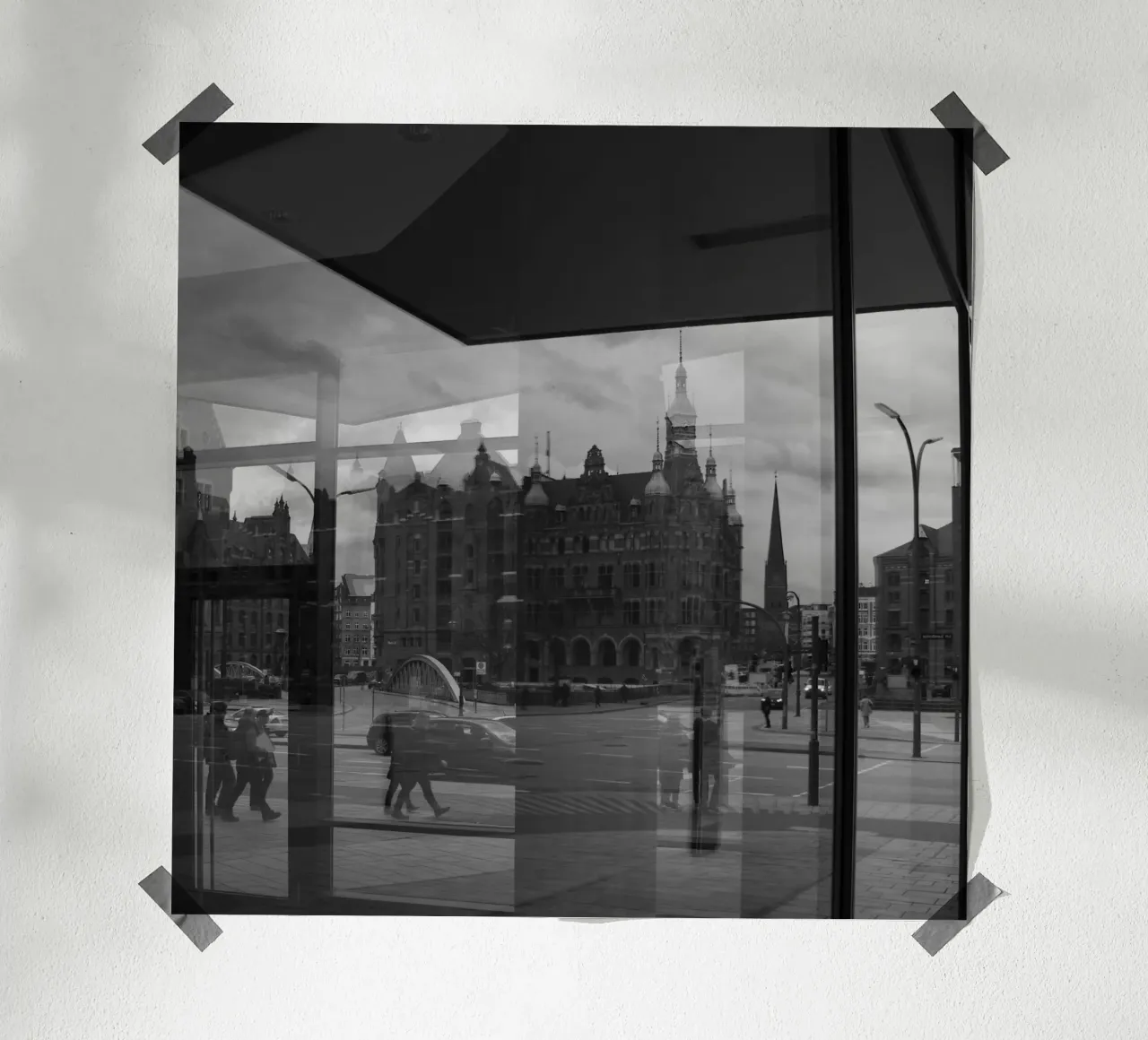 Speicherstadt zum Quadrat hahnemühle by corvinamedia.design